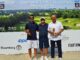 World Corporate Golf Challenge’ta şampiyonluk Armada’nın Oğuz Şenol Yüce ve Mevlüt Çavuşoğlu, Matrix'in kurucusu Yavuz Üngör ile ödül töreninde...