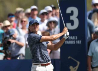 Aberg önde, yakın arkadaşı Thorbjornsen takipte