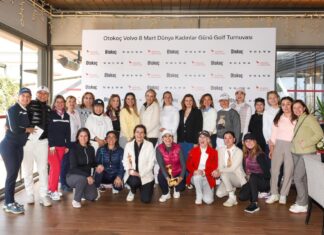 Ataşehirli kadın golfçülerin 8 Mart buluşması