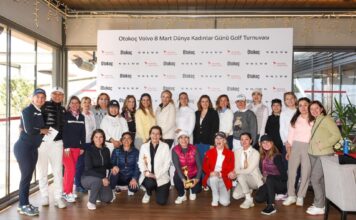 Ataşehirli kadın golfçülerin 8 Mart buluşması