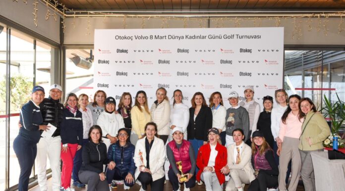 Ataşehirli kadın golfçülerin 8 Mart buluşması