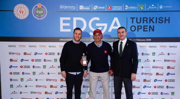 Türk golfünün gururu Mehmet Kazan