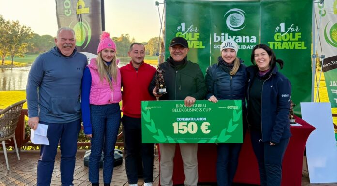 Birol Uygurlu-Belek Business Cup’ta kupa ev sahiplerinde kaldı