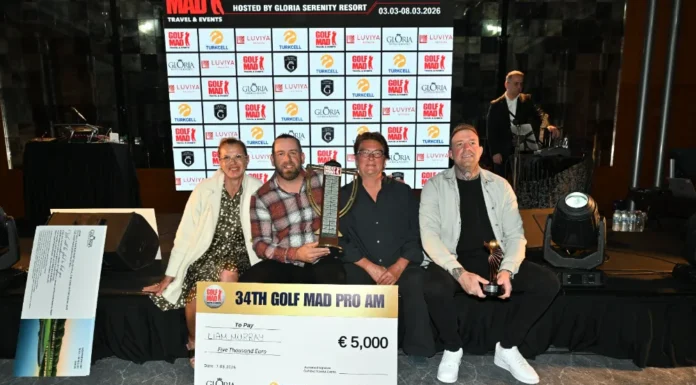 Belek’te şampiyon Liam Murray